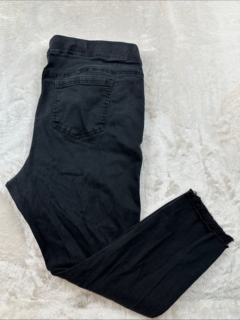 Royalty For Me Size 2X Black Cropped Skinny Ankle Jeans | Casual | Everyday